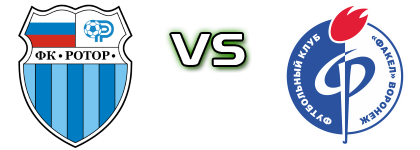 Rotor - Fakel Statistiche e dettagli partita