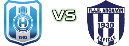 Iraklis Larisas - Apollon Larisas Spiel Prognosen und Statistiken