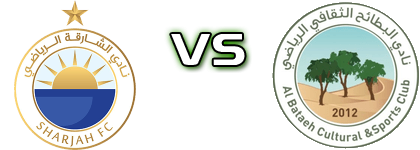 Al-Sharjah - Al Bataeh Detalji meca I statistika.