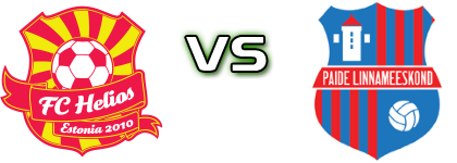 FC Helios Tartu - Paide Linnameeskond U21 head to head game preview and prediction