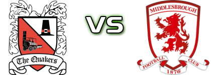 Darlington - Middlesbrough Spiel Prognosen und Statistiken