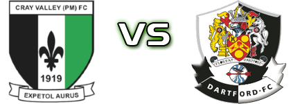 Cray Valley Paper Mills - Dartford head to head game preview and prediction