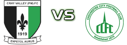 Cray Valley Paper Mills - Chichester City Spiel Prognosen und Statistiken