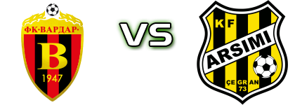 Vardar - Arsimi Spiel Prognosen und Statistiken