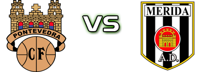 Pontevedra - Mérida Detalji meca I statistika.