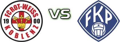 FC Rot-Weiss Koblenz - Pirmasens детайли и статистика FC Rot-Weiss Koblenz - Pirmasens детайли и статистика