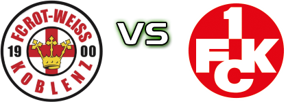 FC Rot-Weiss Koblenz - K'lautern II детайли и статистика