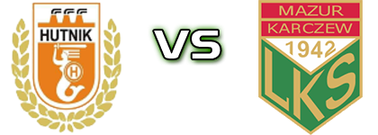 Hutnik Warszawa - LKS Mazur Karczew детайли и статистика