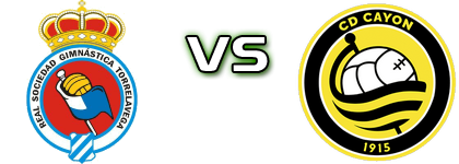 Gimnástica Torrelavega - CD Cayon head to head game preview and prediction