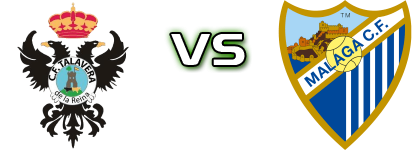 CF Talavera - Málaga Spiel Prognosen und Statistiken