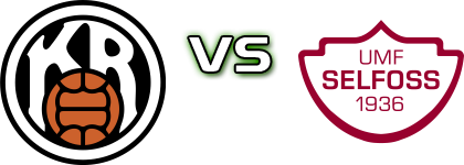 KR Reykjavik - UMF Selfoss Estatísticas e detalhes do jogo
