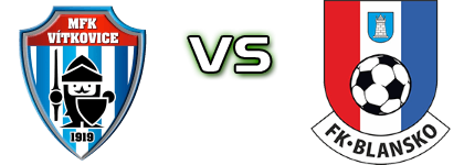 MFK Vítkovice - FK Blansko Detalji meca I statistika. MFK Vítkovice - FK Blansko Detalji meca I statistika.