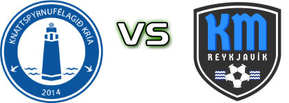 Kría - KM Reykjavik Spiel Prognosen und Statistiken