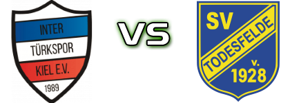 Inter Türkspor Kiel - Todesfelde Detalji meca I statistika.