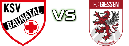 Baunatal - FC Gießen Spiel Prognosen und Statistiken