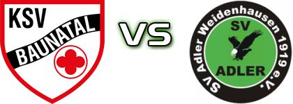 Baunatal - SV Adler Weidenhausen Detalles y estadisticas Baunatal - SV Adler Weidenhausen Detalles y estadisticas