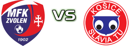 Zvolen - Slávia TU Košice Statistiche e dettagli partita