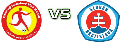 Lehota pod Vtáčnikom - Slovan Bratislava B Spiel Prognosen und Statistiken Lehota pod Vtáčnikom - Slovan Bratislava B Spiel Prognosen und Statistiken