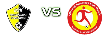 Trenčianske Stankovce - Lehota pod Vtáčnikom head to head game preview and prediction Trenčianske Stankovce - Lehota pod Vtáčnikom head to head game preview and prediction