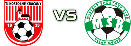 Kostolné Kračany - Veľký Meder Detalles y estadisticas