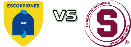 Escorpiones - Saprissa Detalles y estadisticas