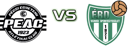 PTE-PEAC - Érdi VSE head to head game preview and prediction