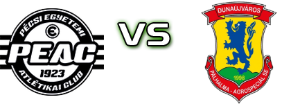 PTE-PEAC - Dunaújváros Statistiche e dettagli partita