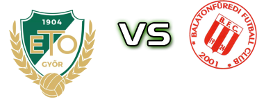 ETO Akadémia - Balatonfüred head to head game preview and prediction