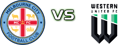 Melbourne City - Western United Statistiche e dettagli partita