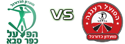 H. Kfar Saba - H. Raanana head to head game preview and prediction