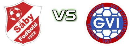 Saaby Fodbold - GVI Statistiche e dettagli partita