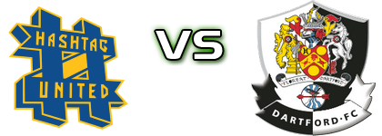 Hashtag  - Dartford head to head game preview and prediction