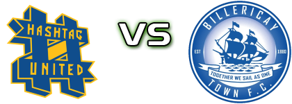 Hashtag - Billericay detalji utakmice i statistika Hashtag - Billericay detalji utakmice i statistika