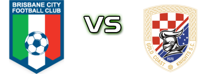 Brisbane City - Gold Coast Knights FC U23 Detalji meca I statistika.