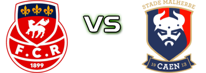 Rouen - Caen детайли и статистика