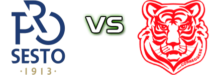 Pro Sesto - Correggese head to head game preview and prediction