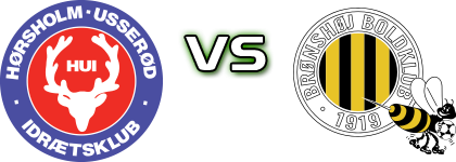 Hørsholm-Usserød IK - Brønshøj Detalles y estadisticas