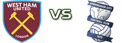 West Ham - Birmingham Statistiche e dettagli partita