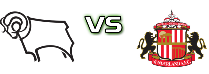 Derby - Sunderland head to head game preview and prediction