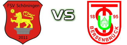 FSV Schoningen 2011 - TuS Bersenbrück head to head game preview and prediction