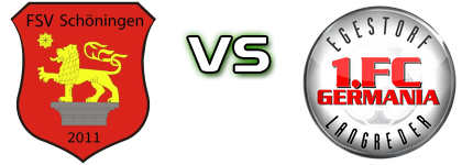 FSV Schoningen 2011 - Egestorf/Langreder head to head game preview and prediction