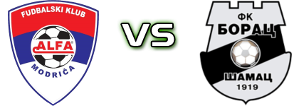 Modriča - Borac Šamac Statistiche e dettagli partita