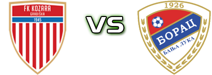 Kozara - Borac Estatísticas e detalhes do jogo Kozara - Borac Estatísticas e detalhes do jogo