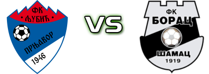 Ljubić Prnjavor - Borac Šamac детайли и статистика