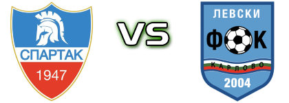 Spartak Plovdiv - Levski (Ka) Statistiche e dettagli partita