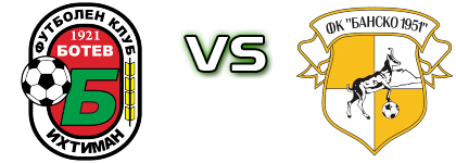 Botev Ihtiman - Bansko head to head game preview and prediction