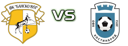 Bansko - Kostinbrod Spiel Prognosen und Statistiken