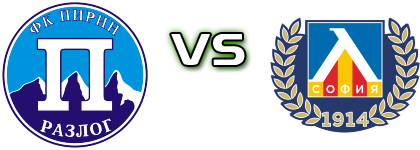 Pirin Razlog - Levski II Sofia Statistiche e dettagli partita