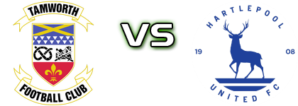 Tamworth - Hartlepool head to head game preview and prediction