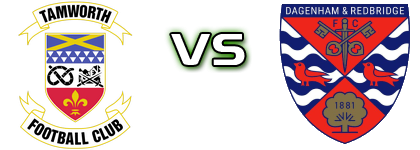 Tamworth - Dag & Red head to head game preview and prediction